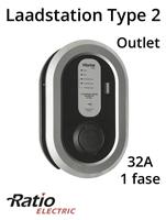 Ratio EV Laadstation type 2 Outlet 32A