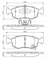 fiat Remblokken set BP1682