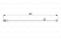 Warnkontakt, Bremsbelagverschleiß Vorderachse rechts Bosch 1 987 474 558