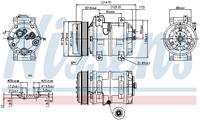 volvo Compressor, airconditioning 89317