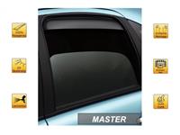 Zijwindschermen Master Dark (achter) voor Toyota Avensis 5 deurs 2009-