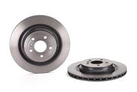 Remschijf COATED DISC LINE BREMBO, Remschijftype: Binnen geventileerd, u.a. für Mercedes-Benz