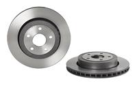 Remschijf COATED DISC LINE BREMBO, Remschijftype: Binnen geventileerd, u.a. für Dodge, Jeep