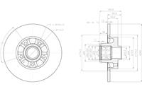 Bremsscheibe Hinterachse NK 203679