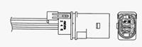 NGK Lambdasonde 93525 Lambda Sensor,Regelsonde VW,AUDI,SKODA,POLO 6R, 6C,A1 8X1, 8XF,A1 Sportback 8XA, 8XK,FABIA,FABIA Combi,ROOMSTER 5J