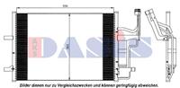 Kondensator, Klimaanlage | AKS Dasis (112021N)