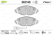 FIRST Valeo, Inbouwplaats: Vooras, u.a. für VW, Skoda, Audi, Seat