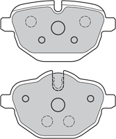 Bremsbelagsatz, Scheibenbremse Hinterachse Valeo 601385