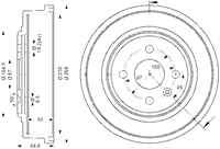 Bremstrommel | ATE (24.0223-0021.1)