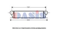 Ladeluftkühler | AKS Dasis (057003N)