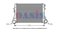 Ladeluftkühler | AKS Dasis (047006N)