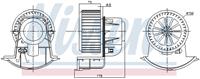 Interieurventilatie NISSENS, Diameter (mm)150mm, Spanning (Volt)12V, u.a. für VW