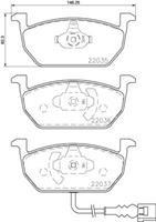 Volkswagen Remblokkenset, schijfrem BREMBO XTRA LINE