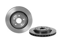 Remschijf COATED DISC LINE BREMBO, Remschijftype: Binnen geventileerd, u.a. für Jeep