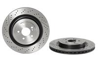 COATED DISC LINE BREMBO, Remschijftype: Binnen geventileerd, u.a. für Mercedes-Benz