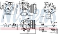toyota Compressor, airconditioning 89433