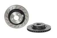 Remschijf COATED DISC LINE BREMBO, Remschijftype: Geperforeerd / Geventileerd, u.a. für Mercedes-Benz