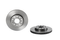 Remschijf COATED DISC LINE BREMBO, Remschijftype: Binnen geventileerd, u.a. für VW, Skoda, Audi, Seat