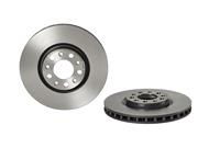 Remschijf COATED DISC LINE BREMBO, Remschijftype: Binnen geventileerd, u.a. für Alfa Romeo