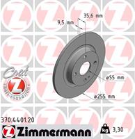 Zimmermann Bremsscheiben 370.4401.20 Scheibenbremsen,Bremsscheibe MAZDA,MX-5 IV ND,MX-5 RF ND