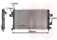 vanwezel Kühler, Motorkühlung Van Wezel 37002383