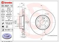 Remschijf CO-CAST DISCS LINE BREMBO, Remschijftype: Binnen geventileerd, u.a. für Mercedes-Benz