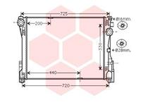 vanwezel Kühler, Motorkühlung Van Wezel 30002575