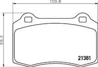 BREMBO XTRA LINE BREMBO, u.a. für Jaguar, Citroën, Peugeot, DS, Volvo, Daimler, Seat