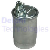 DELPHI Kraftstofffilter HDF519 Leitungsfilter,Spritfilter VW,FORD,SEAT,SHARAN 7M8, 7M9, 7M6,GALAXY WGR,ALHAMBRA 7V8, 7V9