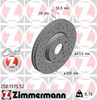 Bremsscheibe 'SPORT COAT Z' | Zimmermann (250.1375.52)