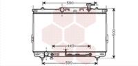 hyundai Radiateur Benzine 2.4 / 2.7