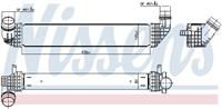 Ladeluftkühler Nissens 96200