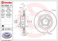 Bremsscheibe 'COATED DISC LINE' | BREMBO (09.D230.11)
