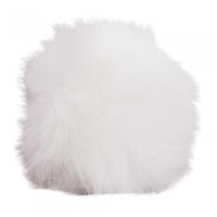 Simoni Racing pookknophoes Fluffy Fur universeel wit