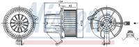 Interieurventilatie NISSENS, Diameter (mm)133mm, Spanning (Volt)12V, u.a. für Mercedes-Benz