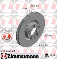 Bremsscheibe 'COAT Z' | Zimmermann (600.3248.20)