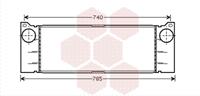 vanwezel Ladeluftkühler Van Wezel 30004473