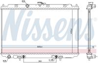 nissan Radiateur 68732