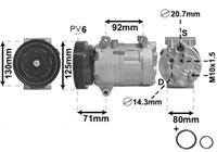 renault Airco Compressor -8/05 1.4 / 1.6 4300K103
