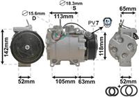 honda COMPRESSOR ACCORD7/ESTATE 20i/24i 03 2500K238