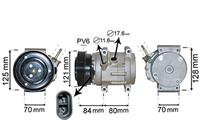 chevrolet Compressor, airconditioning Captiva 2.0 VCDi 07/06- 0800K037