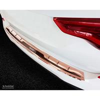 RVS AchterbumperprotectorDeluxe' BMW X3 G01 M-Pakket 2017-Performance' KoperBrushed Mirror'/Ko