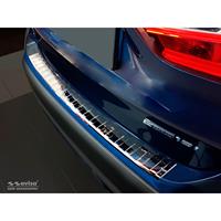 Chroom RVS Achterbumperprotector BMW X1 F48 2015-Ribs'