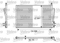 Valeo - Kondensator Klimaanlage vorne für ford fiesta v