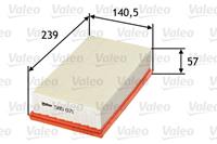 renault Air Filter - Panel Type