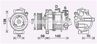 Audi Compressor, airconditioning