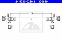 Bremsschlauch Hinterachse ATE 24.5240-0220.3