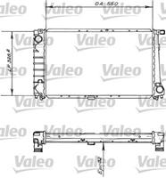 Kühler, Motorkühlung Valeo 819414