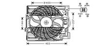 bmw Ventilator Airco E39