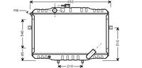 RADIATEUR Hyundai H150 MT 98-02